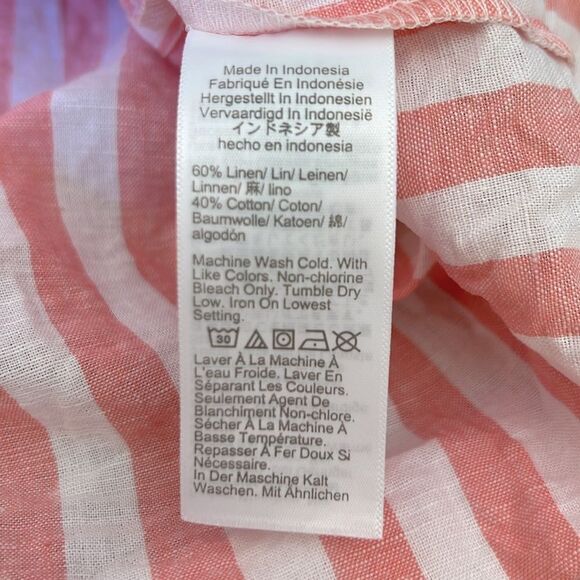 NWOT J Crew Blouse Linen Mix S - Picture 7 of 8